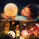 Luminária Decorativa Lua Iluminada Universo