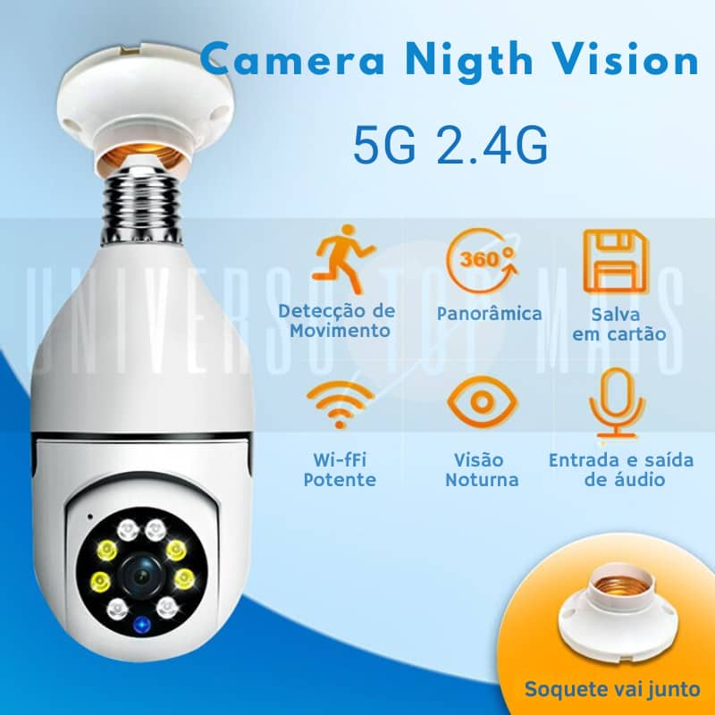 Câmera 5G Night Vision