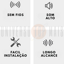 Campainha sem fio Smart Home