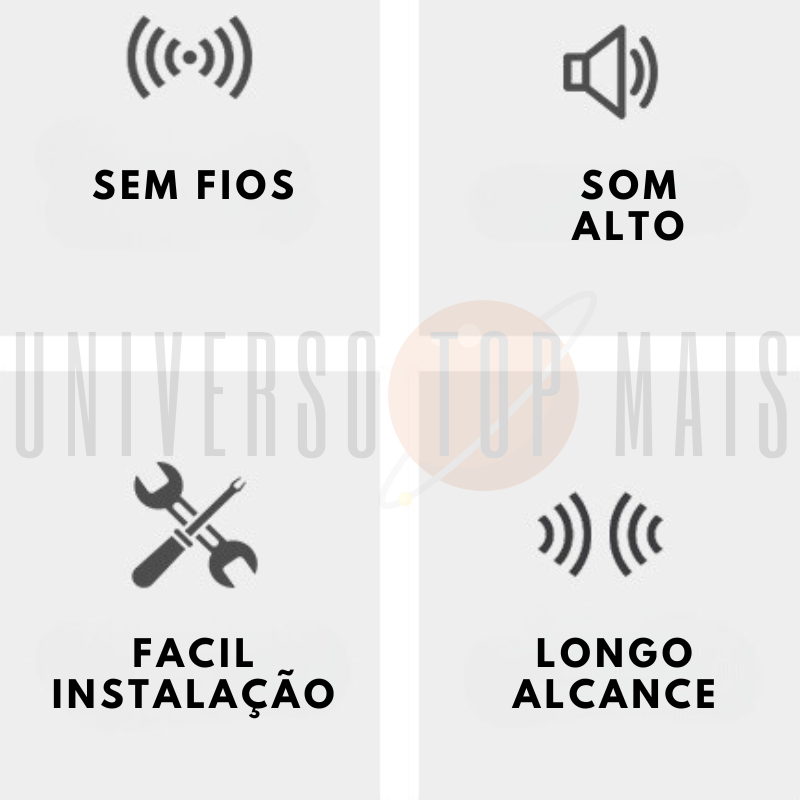 Campainha sem fio Smart Home