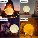 Luminária Decorativa Lua Iluminada Universo