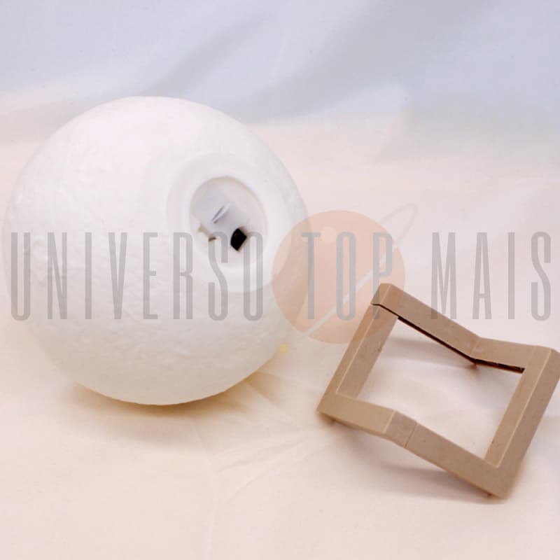 Luminária Decorativa Lua Iluminada Universo