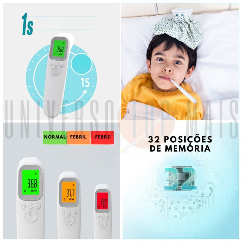 Termômetro digital e Infravermelho Meu Neném