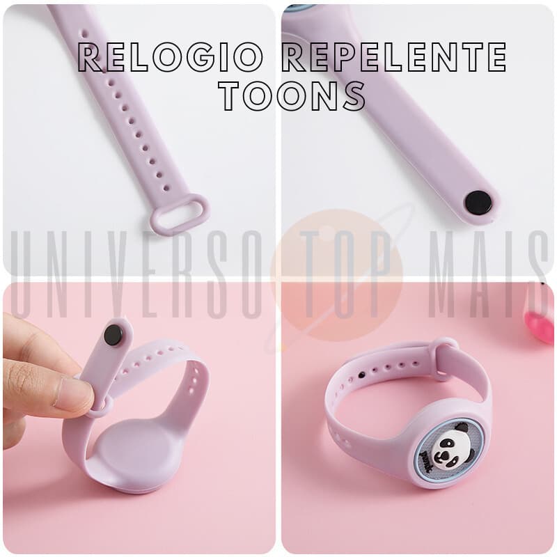 Relógio Repelente Toons